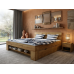 Posteľ TINA L602 celomasívna so zásuvkami 180x200cm Posteľ TINA L602 celomasívna so zásuvkami 180x200cm
